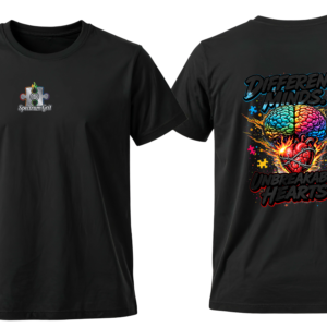 different minds, unbreakable hearts t shirt