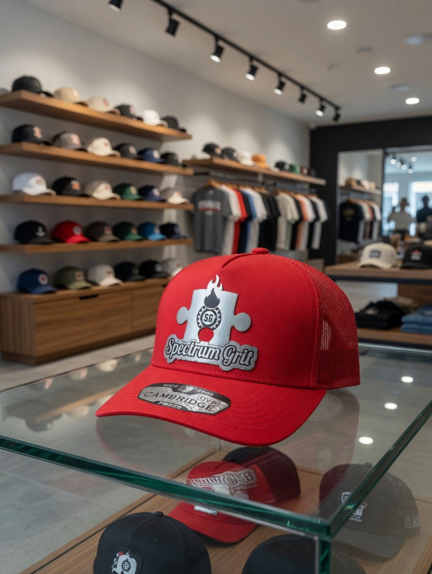 spectrum gril logo hat spectrum gril logo hat